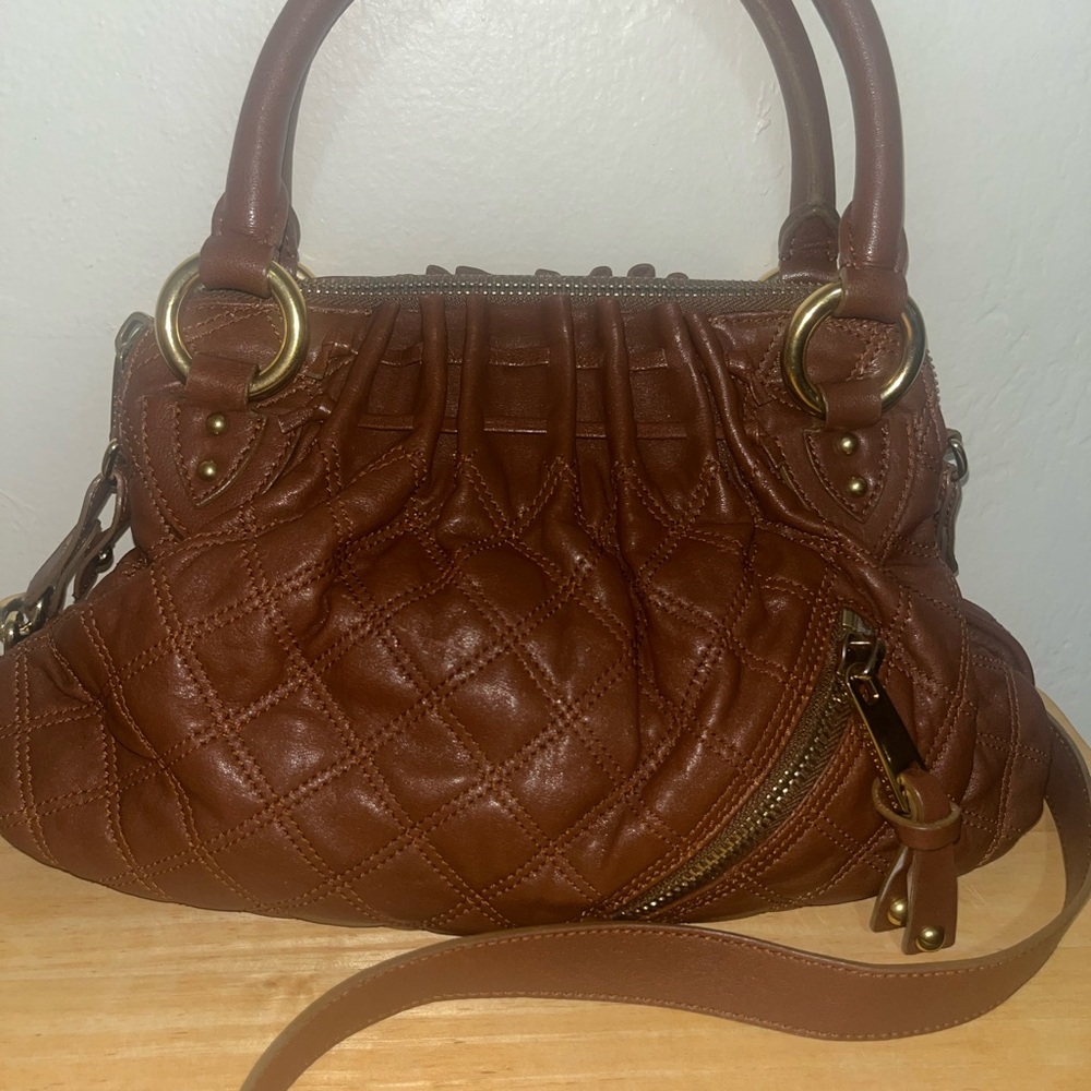 Marc Jacobs Small Cecilia in brown leather